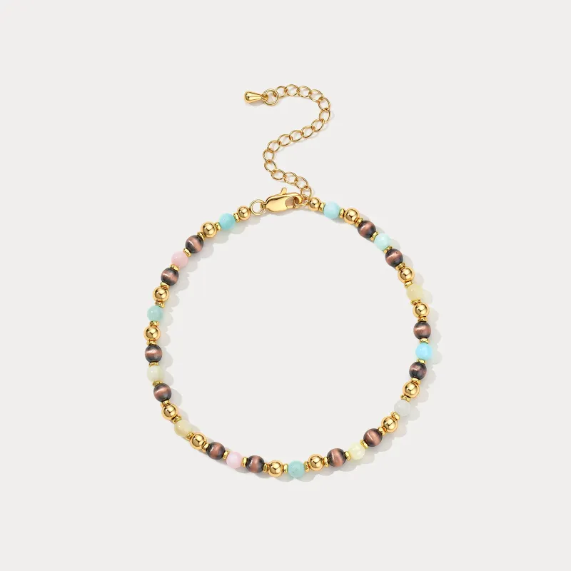 Tiger Eye Bead Bracelet made by Selenichast