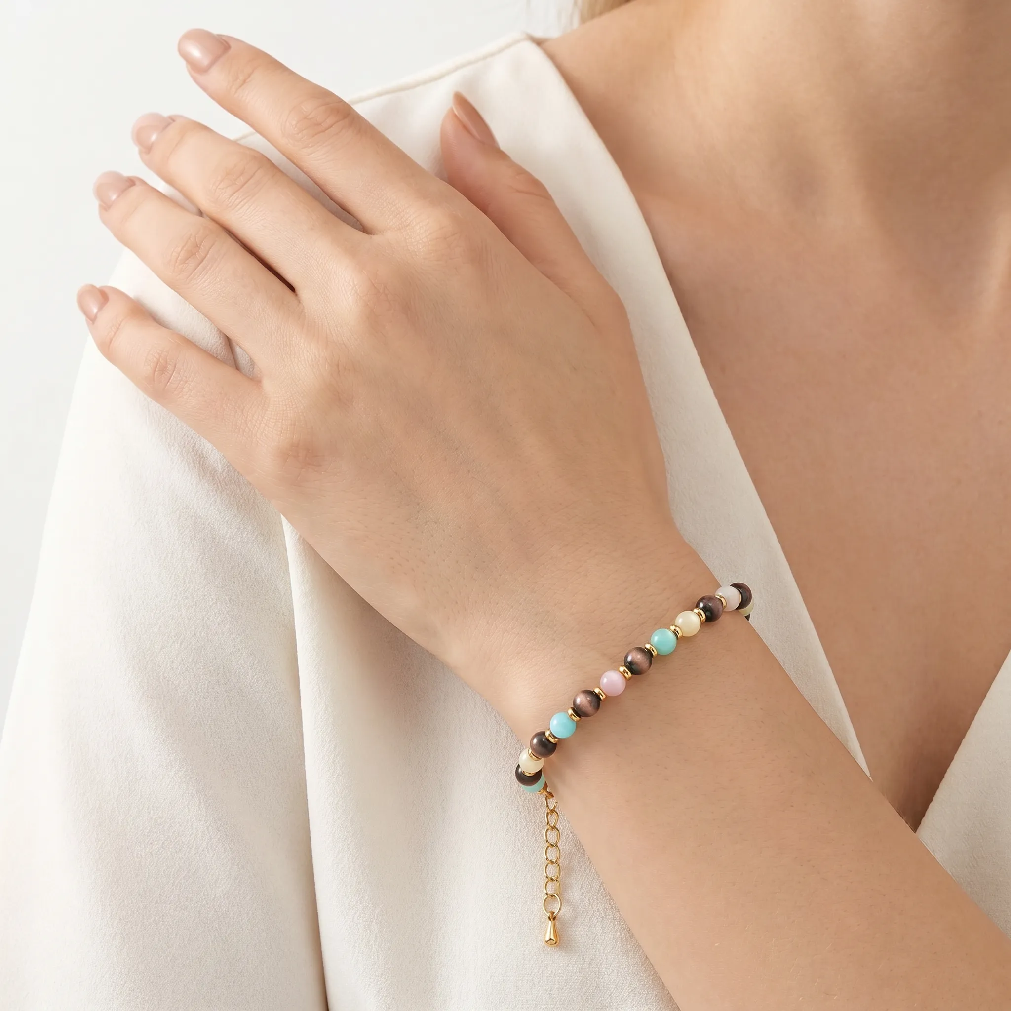 Tiger Eye Bead Bracelet sold by Selenichast product image thumbnail 3