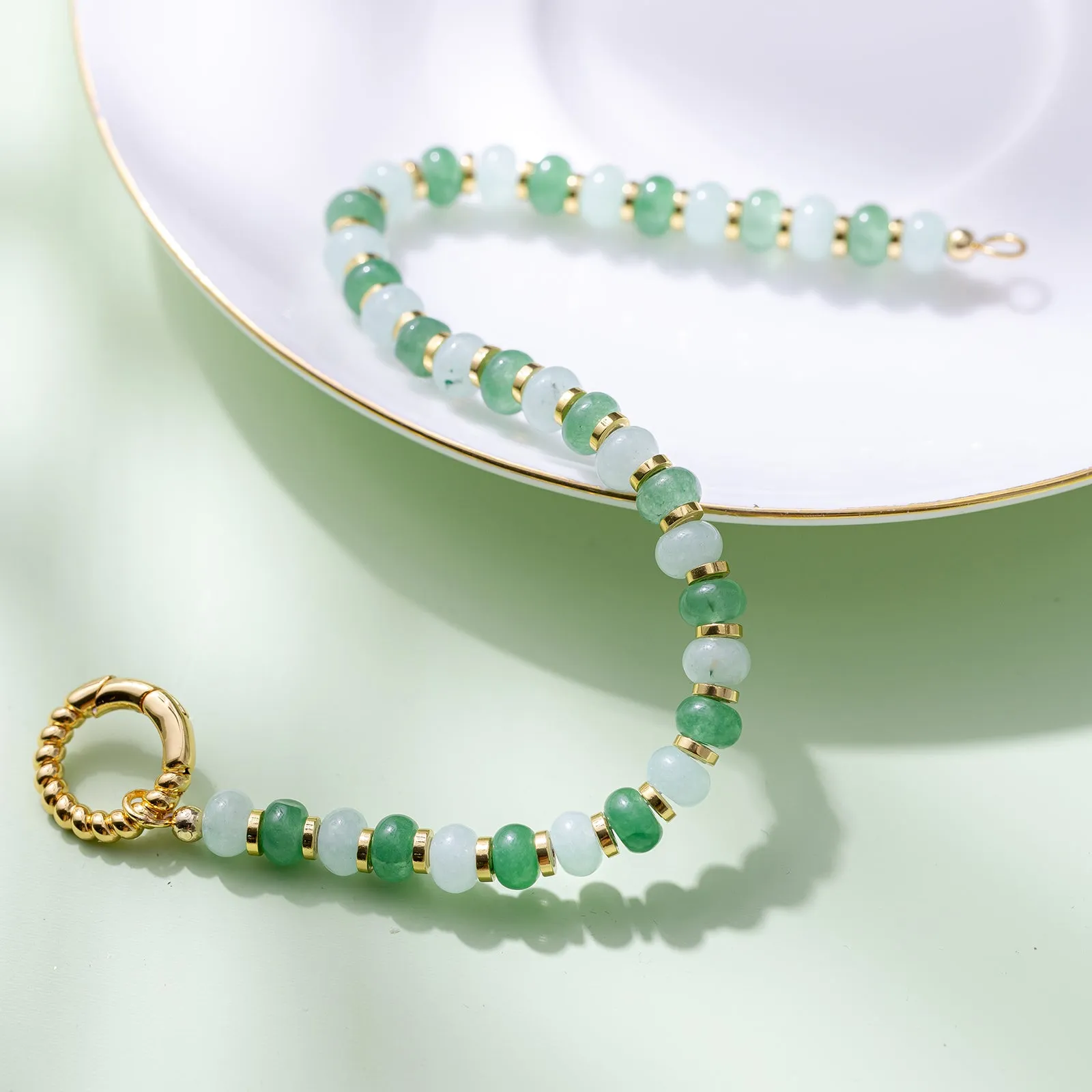 Green Aventurine Bracelet sold by Selenichast product image thumbnail 2