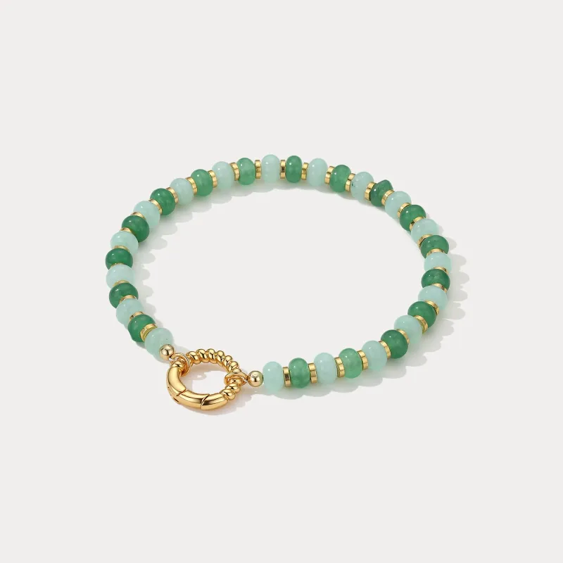 Green Aventurine Bracelet made by Selenichast