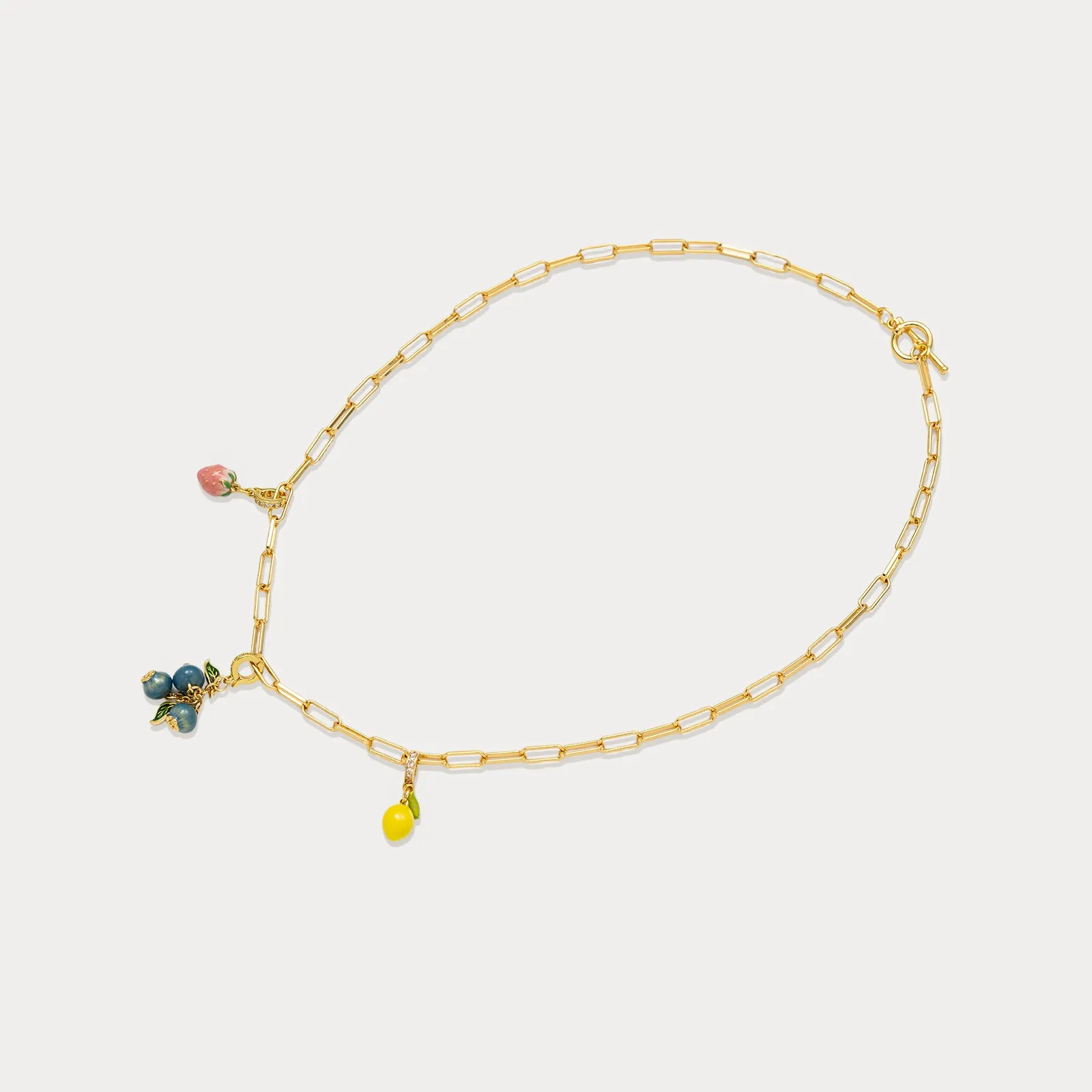 Fruit Charm Necklace sold by Selenichast product image thumbnail 3