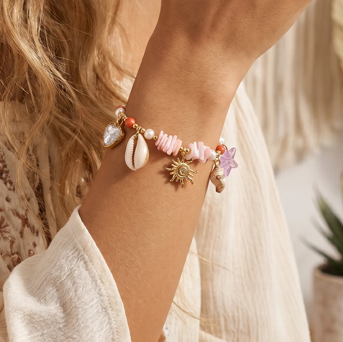 Shell Bracelet sold by Selenichast product image thumbnail 3