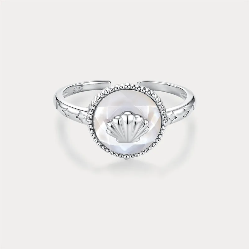 Mother of Pearl Ring made by Selenichast