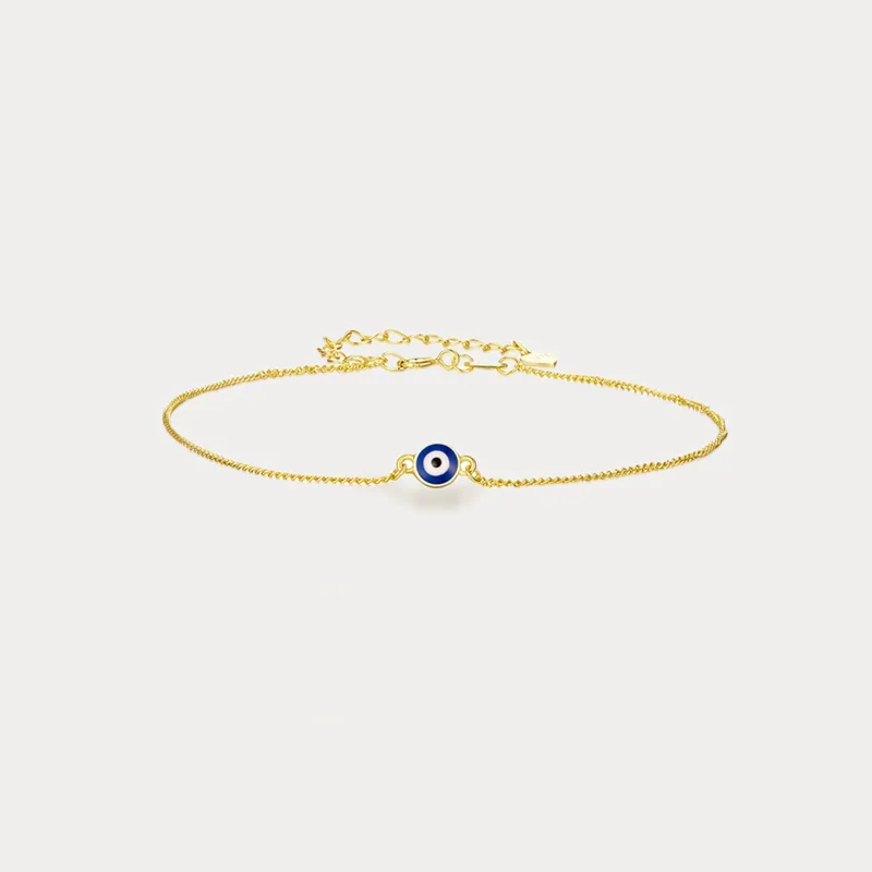 Evil Eye Anklet made by Selenichast