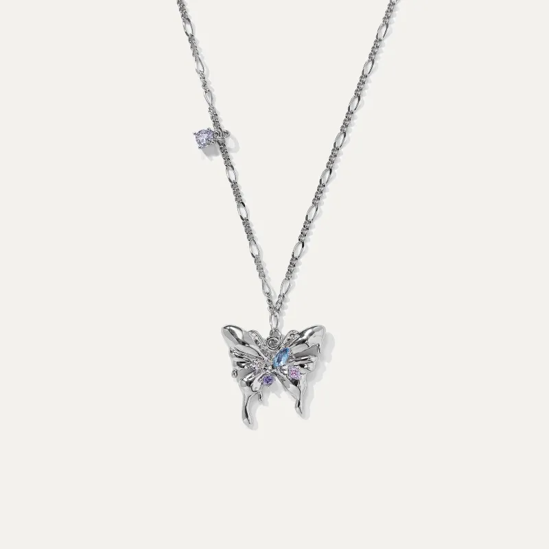 Butterfly Necklace made by Selenichast