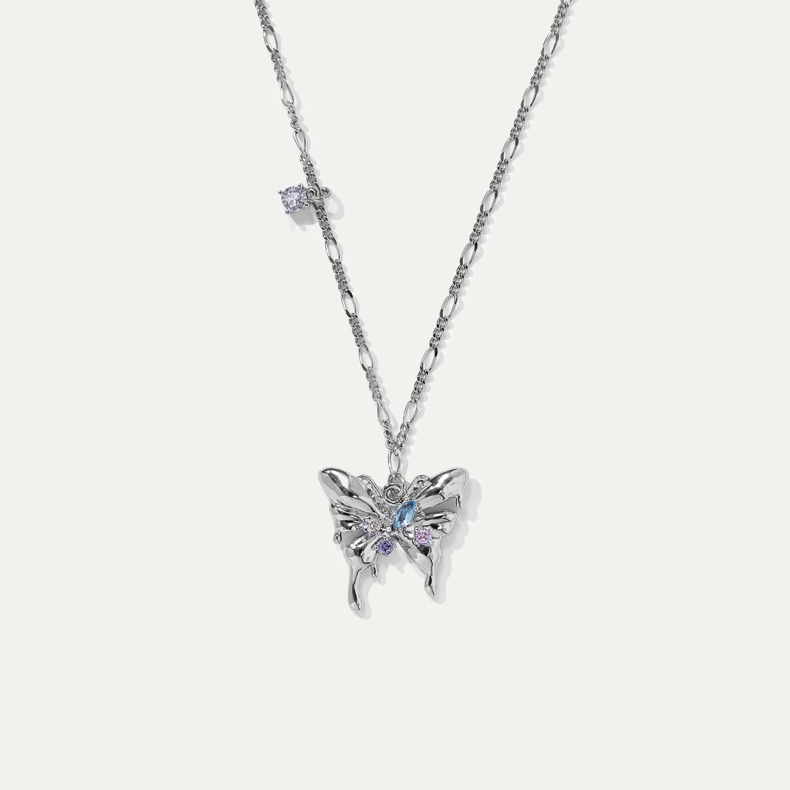 Butterfly Necklace sold by Selenichast