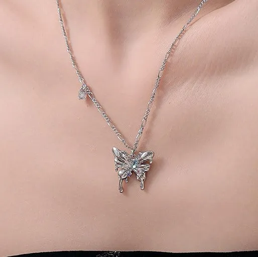 Butterfly Necklace sold by Selenichast product image thumbnail 3