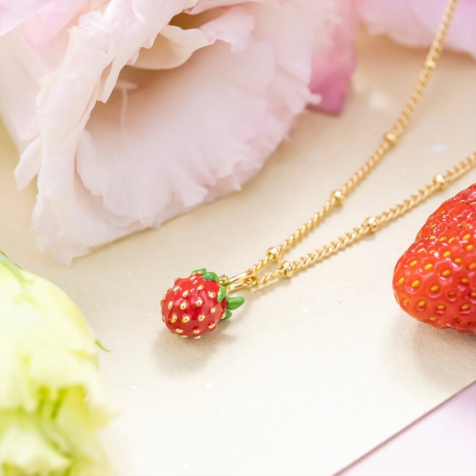 Strawberry Necklace sold by Selenichast product image thumbnail 4