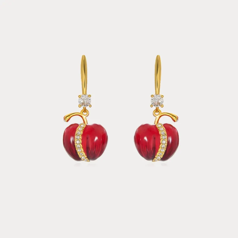 Cherry Earrings made by Selenichast
