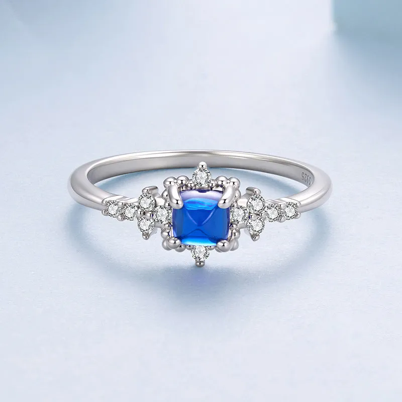 Blue Spinel Ring sold by Selenichast product image thumbnail 4