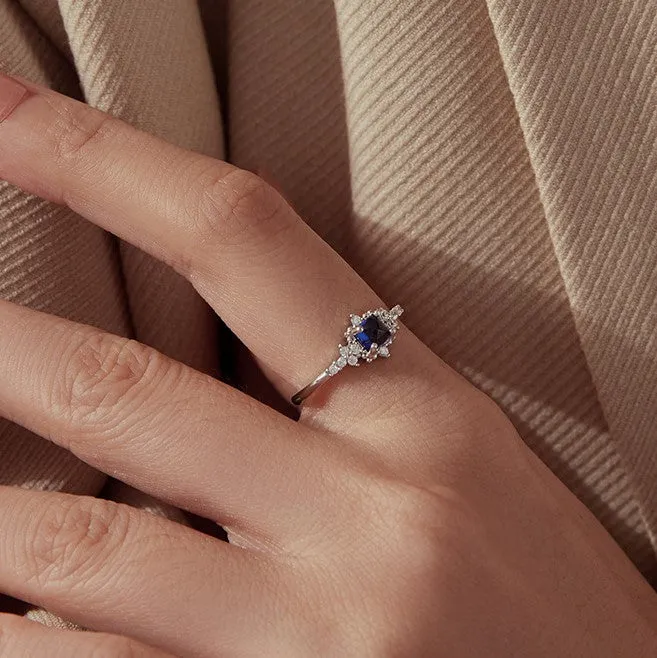 Blue Spinel Ring sold by Selenichast product image thumbnail 2