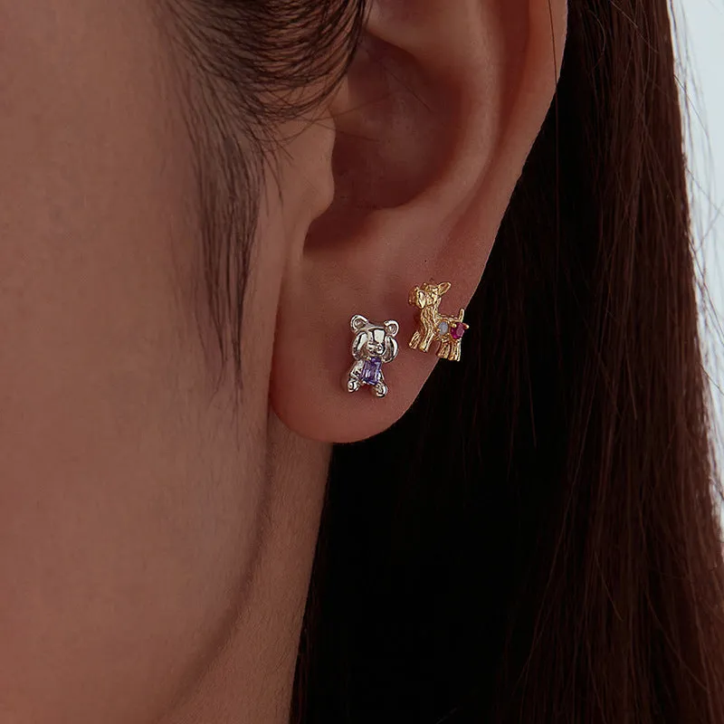 Schnauzer Stud Earrings sold by Selenichast product image thumbnail 3