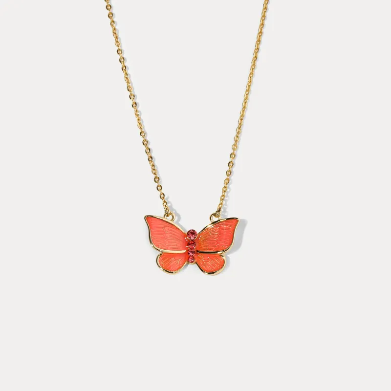 Butterfly Necklace sold by Selenichast