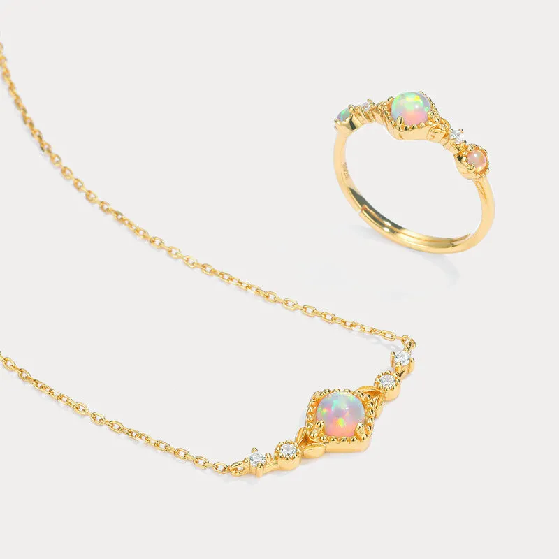 Opal Necklace sold by Selenichast product image thumbnail 3