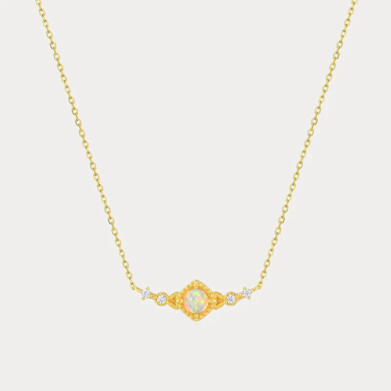 Opal Necklace sold by Selenichast
