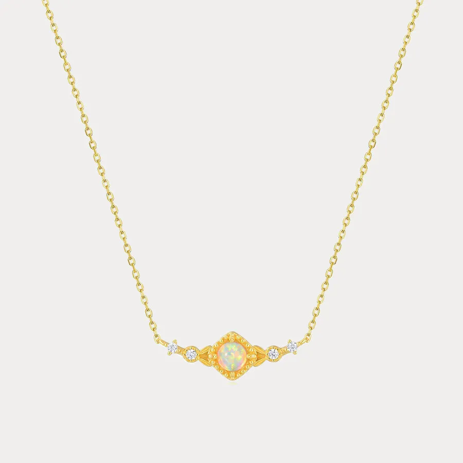 Opal Necklace sold by Selenichast