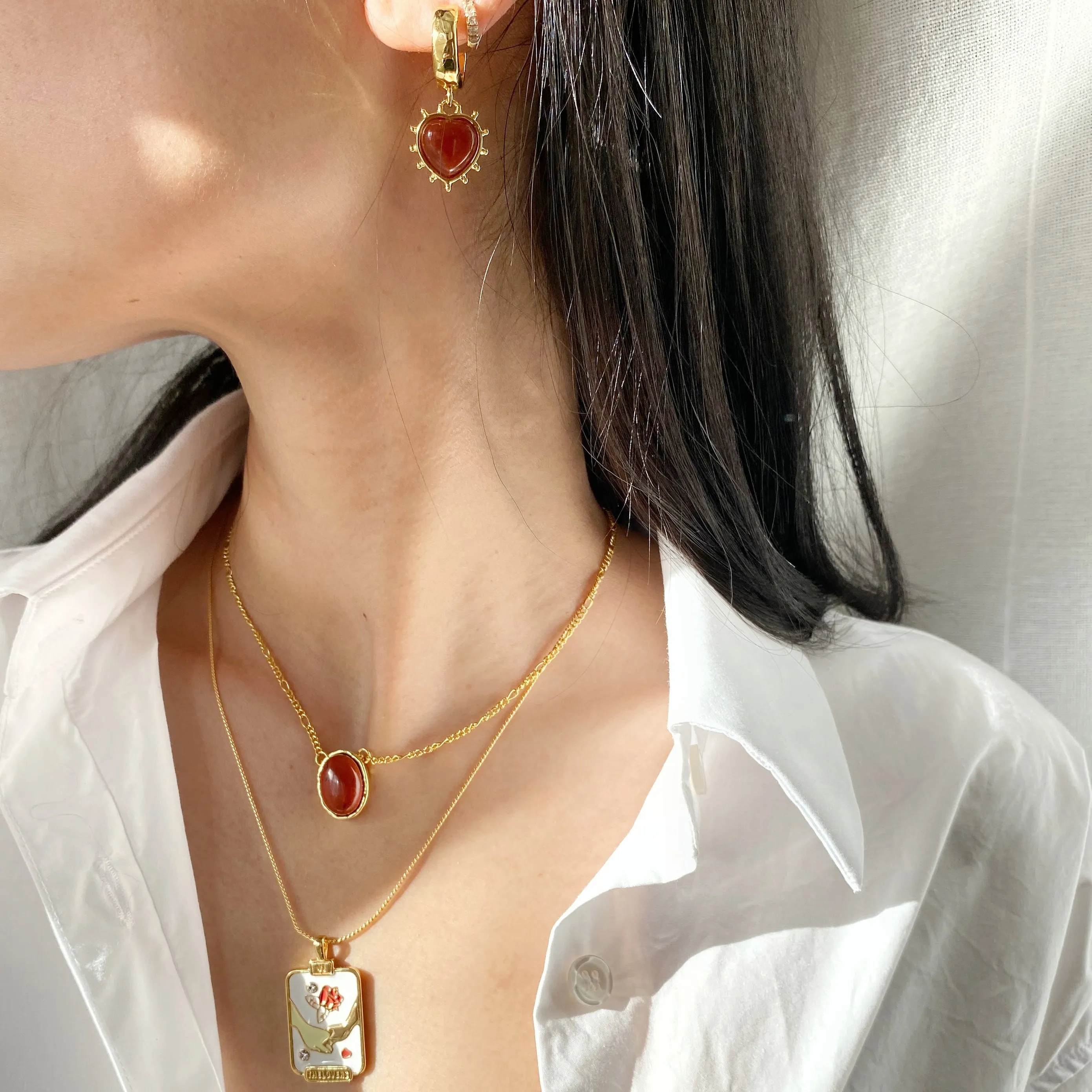 Ruby Necklace sold by Selenichast product image thumbnail 4