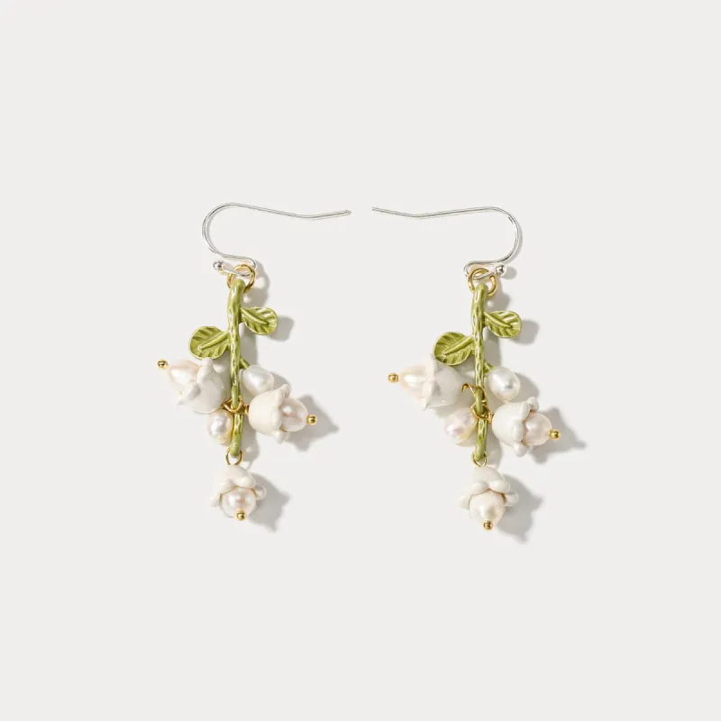 Lily Of The Valley Earrings sold by Selenichast