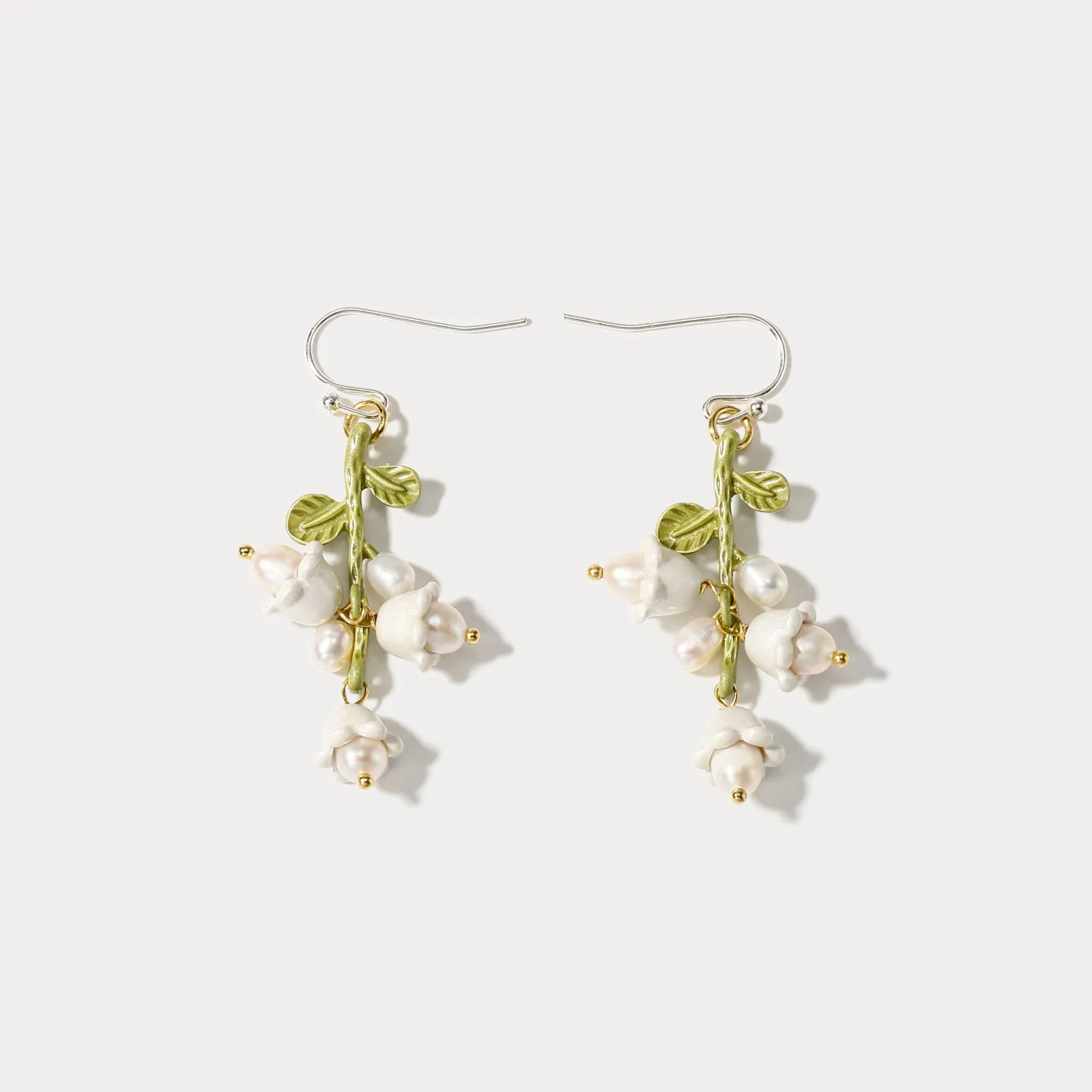 Lily Of The Valley Earrings sold by Selenichast