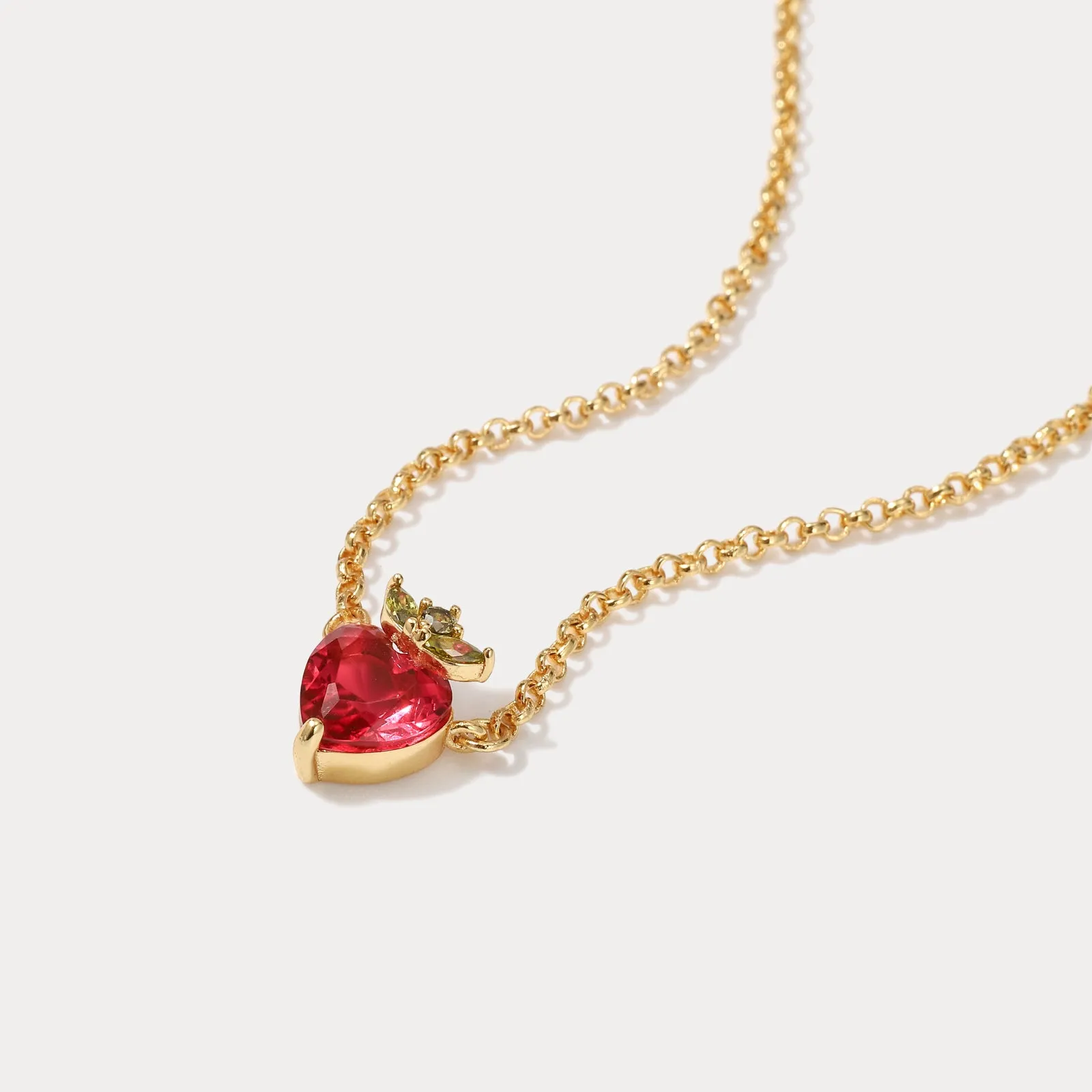 Strawberry Necklace sold by Selenichast product image thumbnail 2