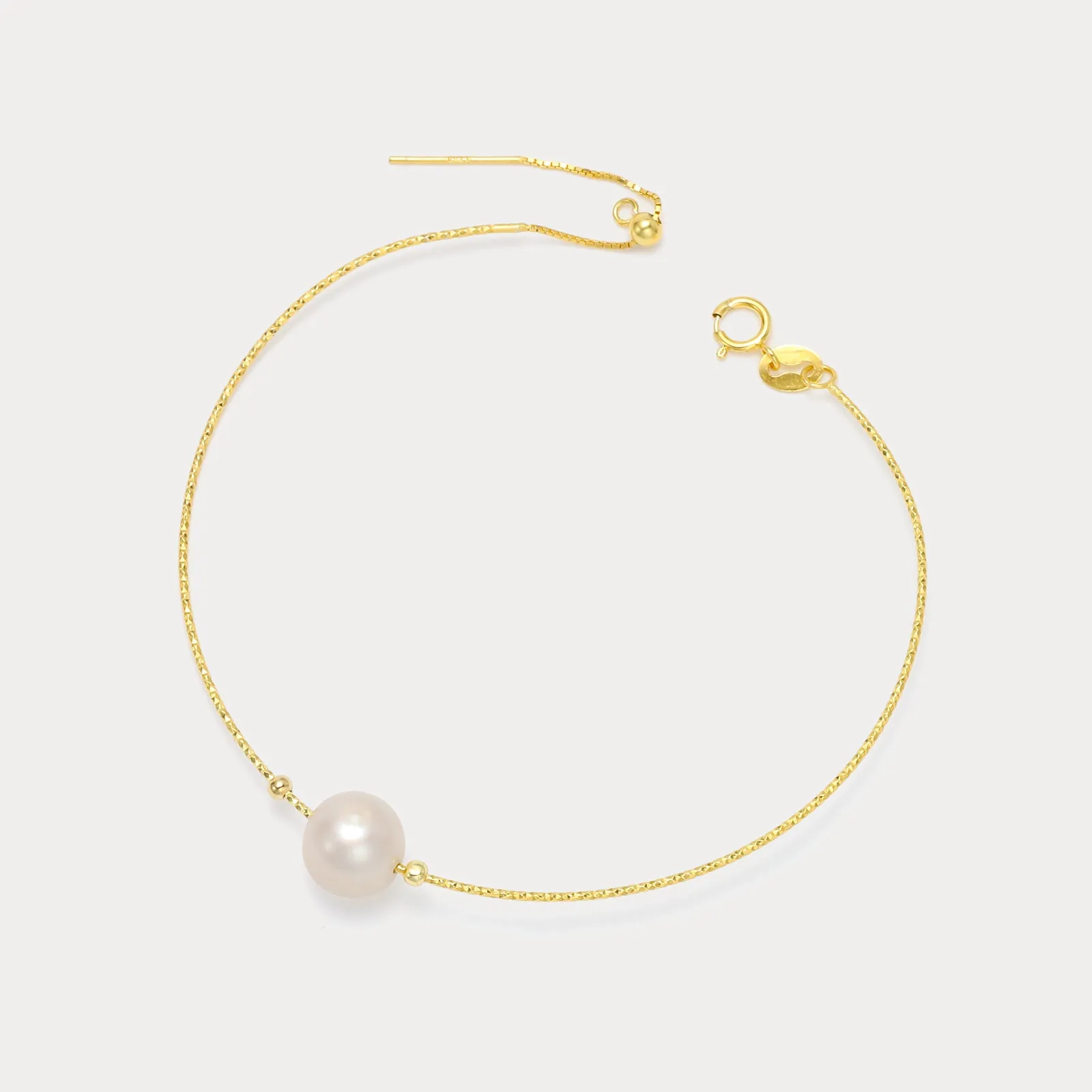 Simple Pearl Bracelet sold by Selenichast product image thumbnail 5