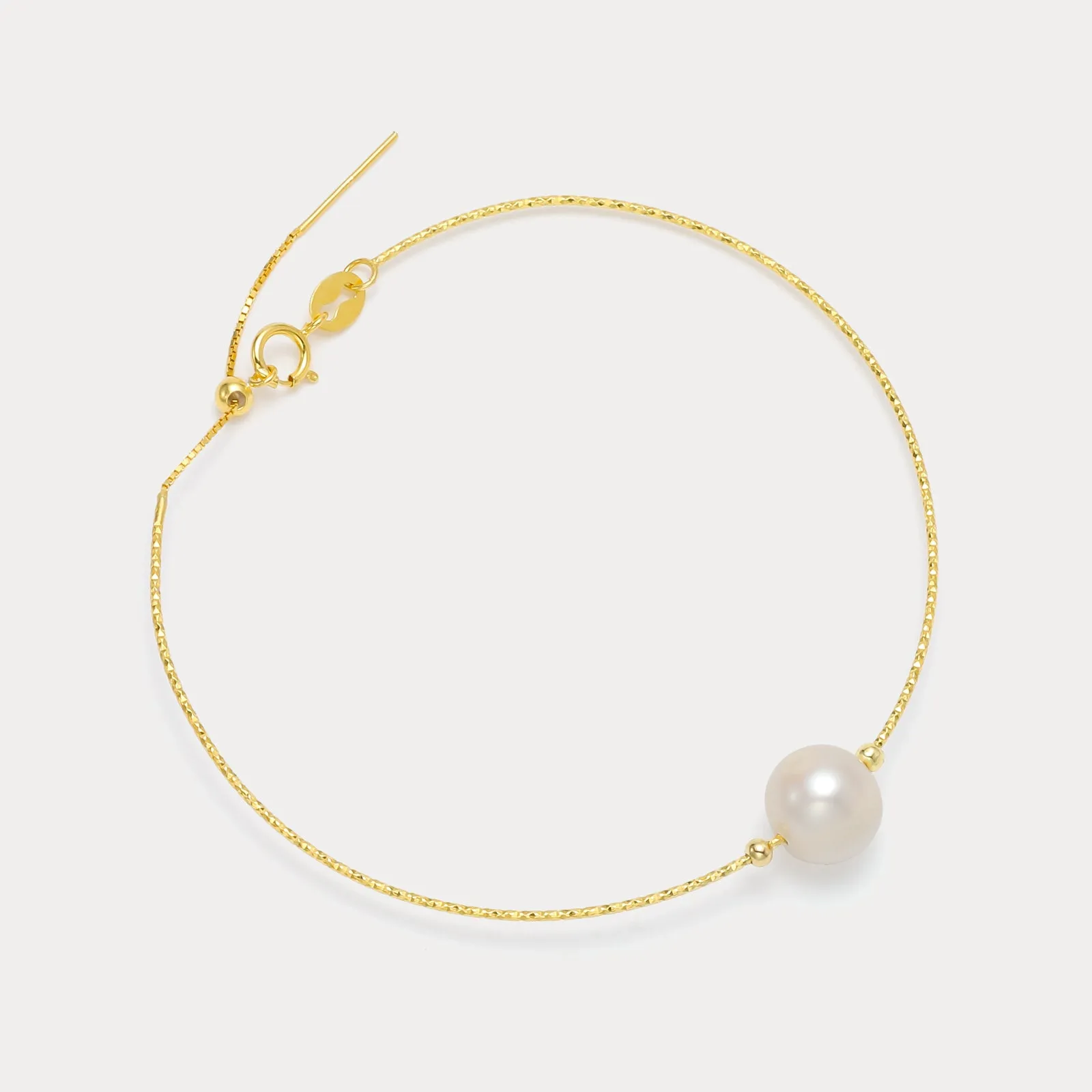Simple Pearl Bracelet sold by Selenichast product image thumbnail 4