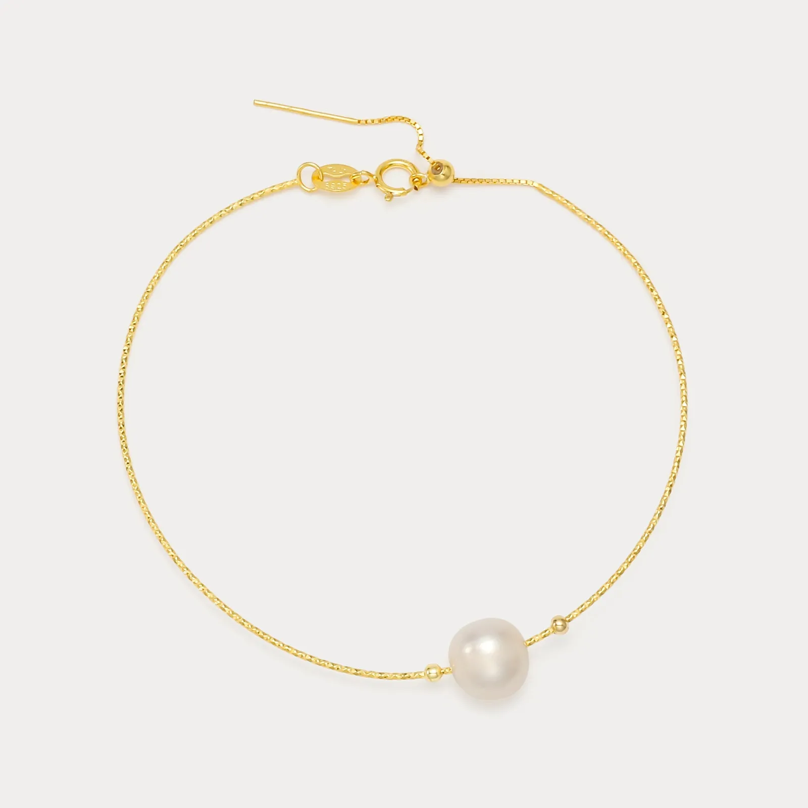 Simple Pearl Bracelet sold by Selenichast
