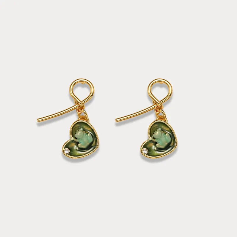 Frog Earrings sold by Selenichast