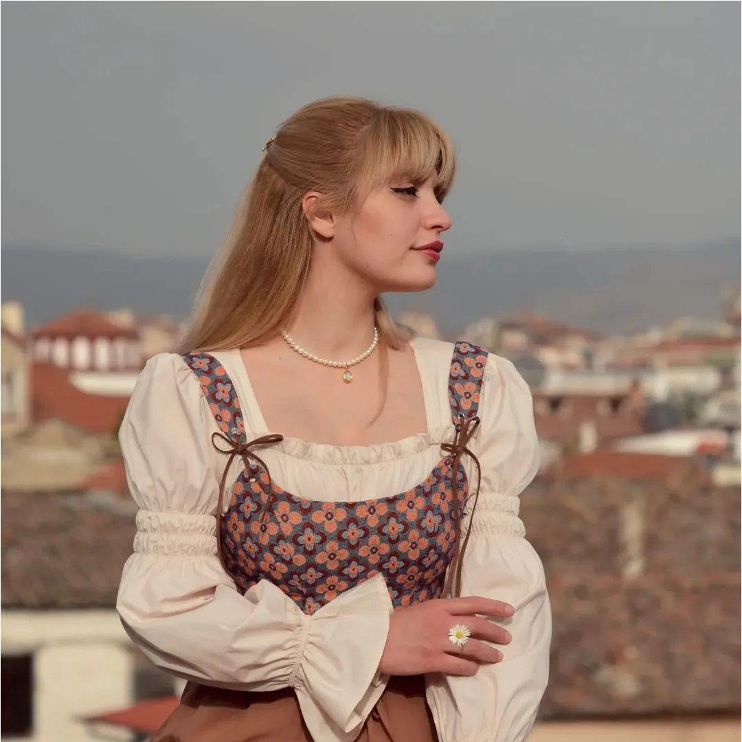 Moonstone Pearl Necklace sold by Selenichast product image thumbnail 3