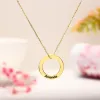 Linked Circle Custom Name Necklace sold by Selenichast