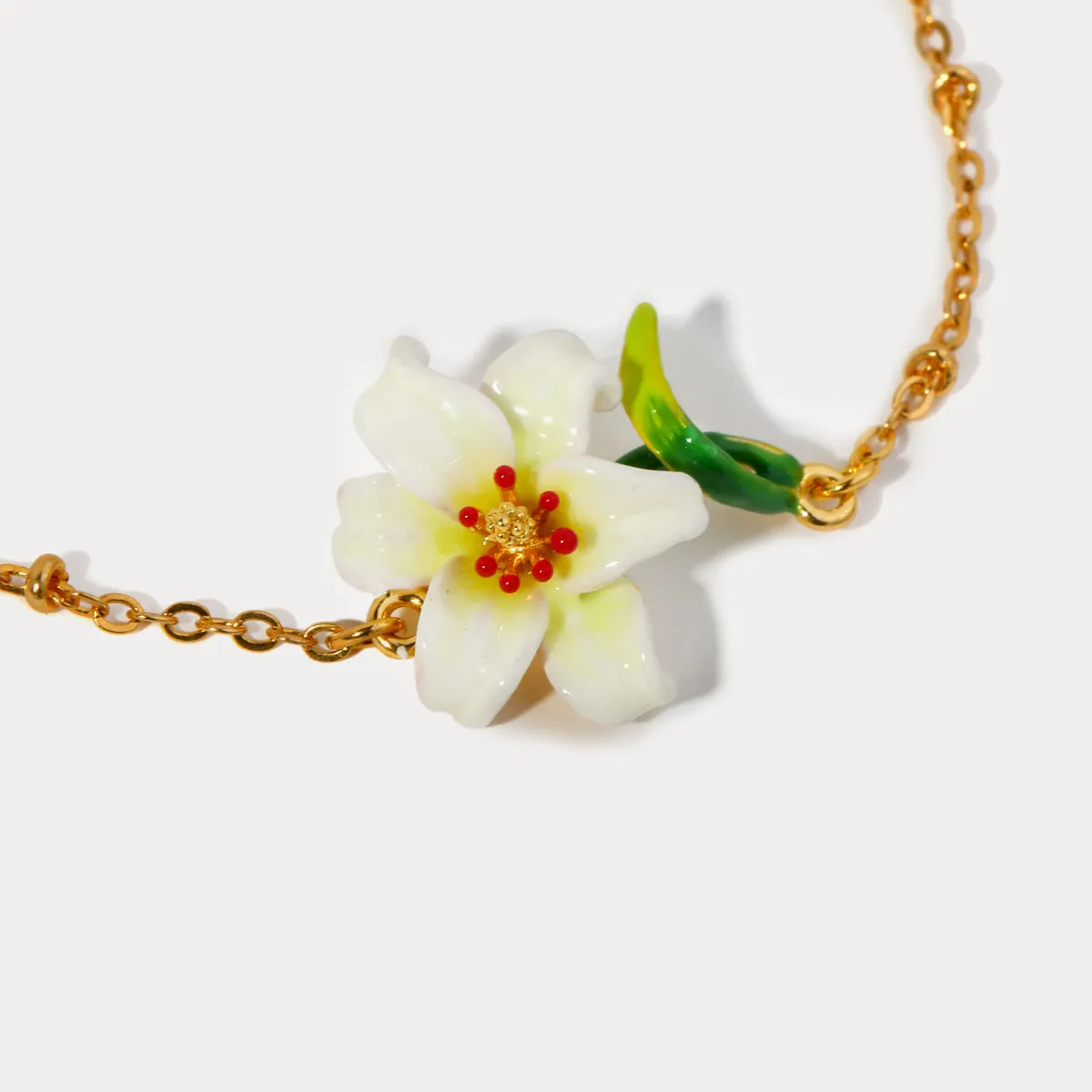 Lily Enamel Bracelet sold by Selenichast product image thumbnail 4