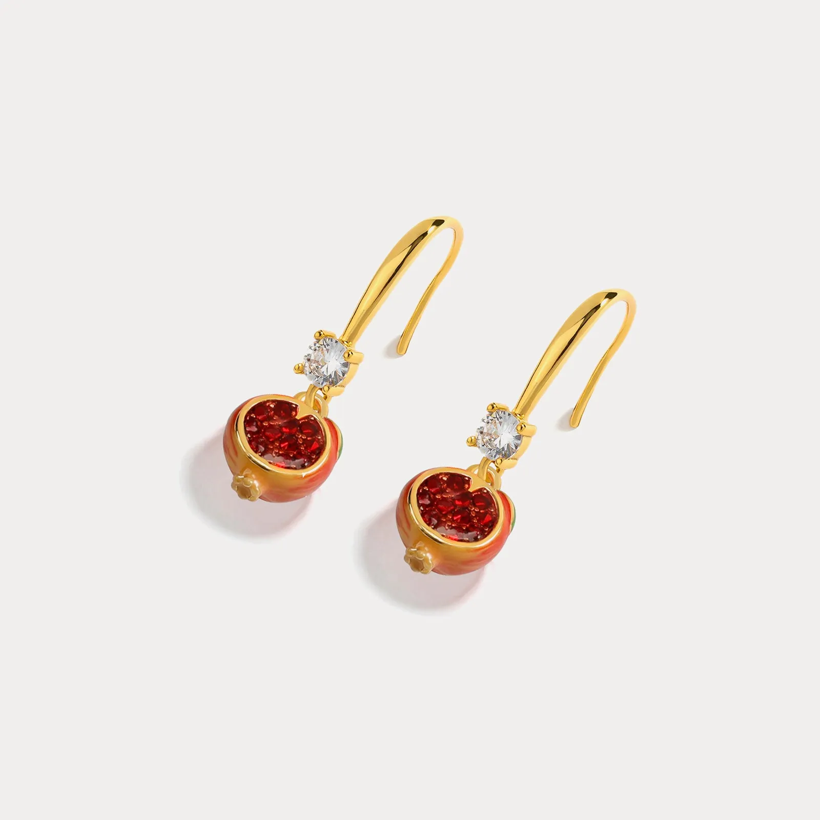 Pomegranate Earrings sold by Selenichast product image thumbnail 4