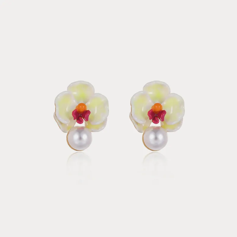 Phalaenopsis Earrings sold by Selenichast