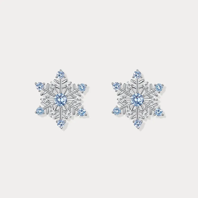 Christmas Snowflake Earrings sold by Selenichast