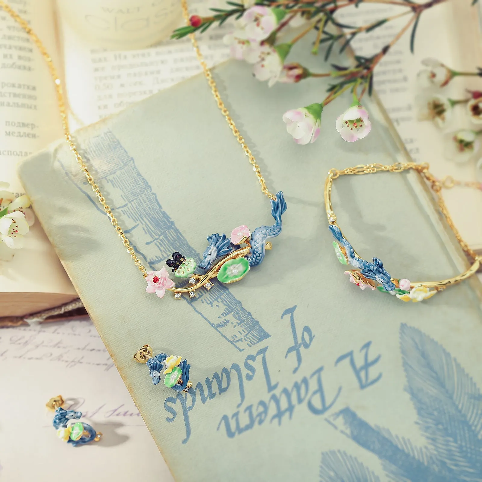 Dragon Lotus Necklace sold by Selenichast product image thumbnail 5