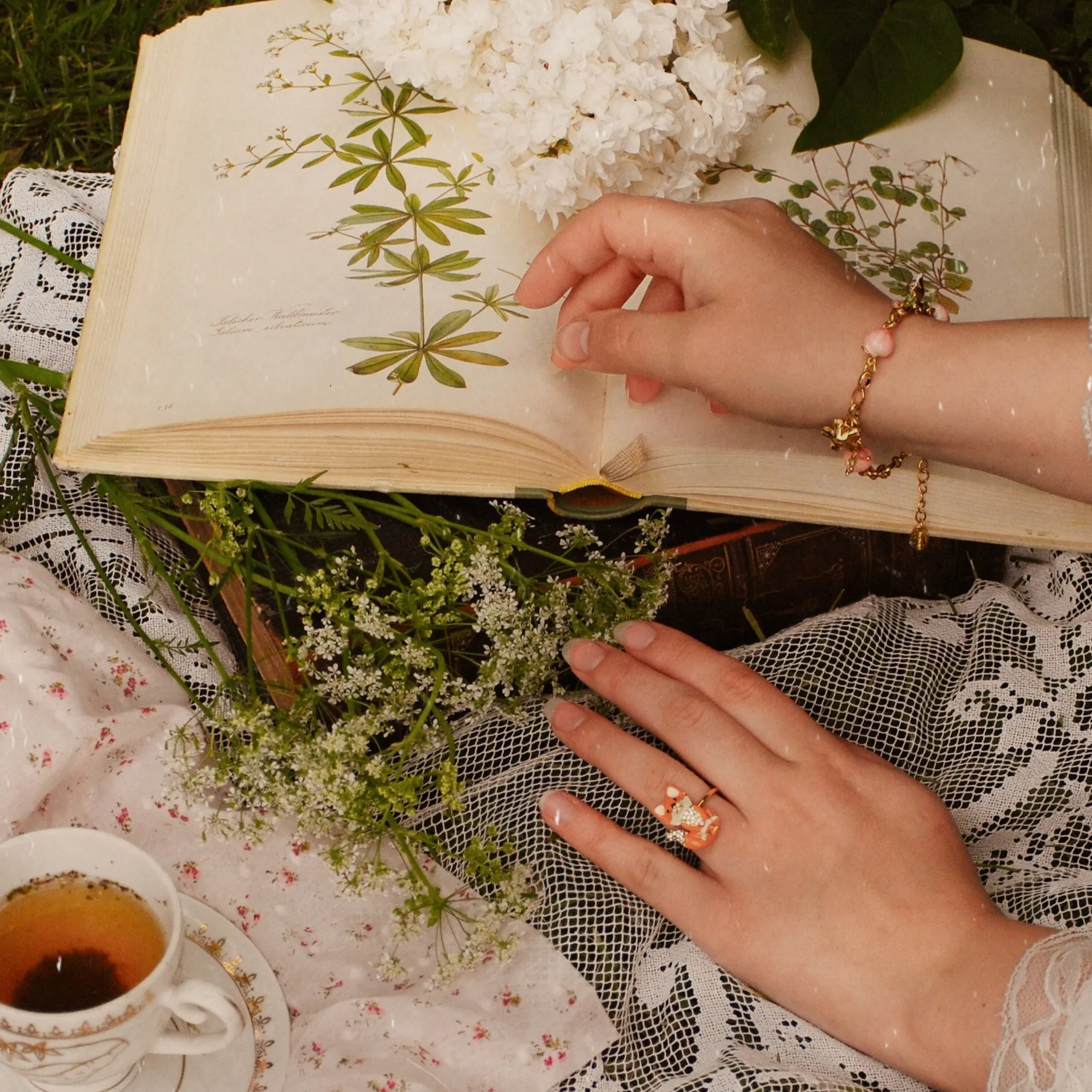 Peach Blossom Bracelet sold by Selenichast product image thumbnail 4