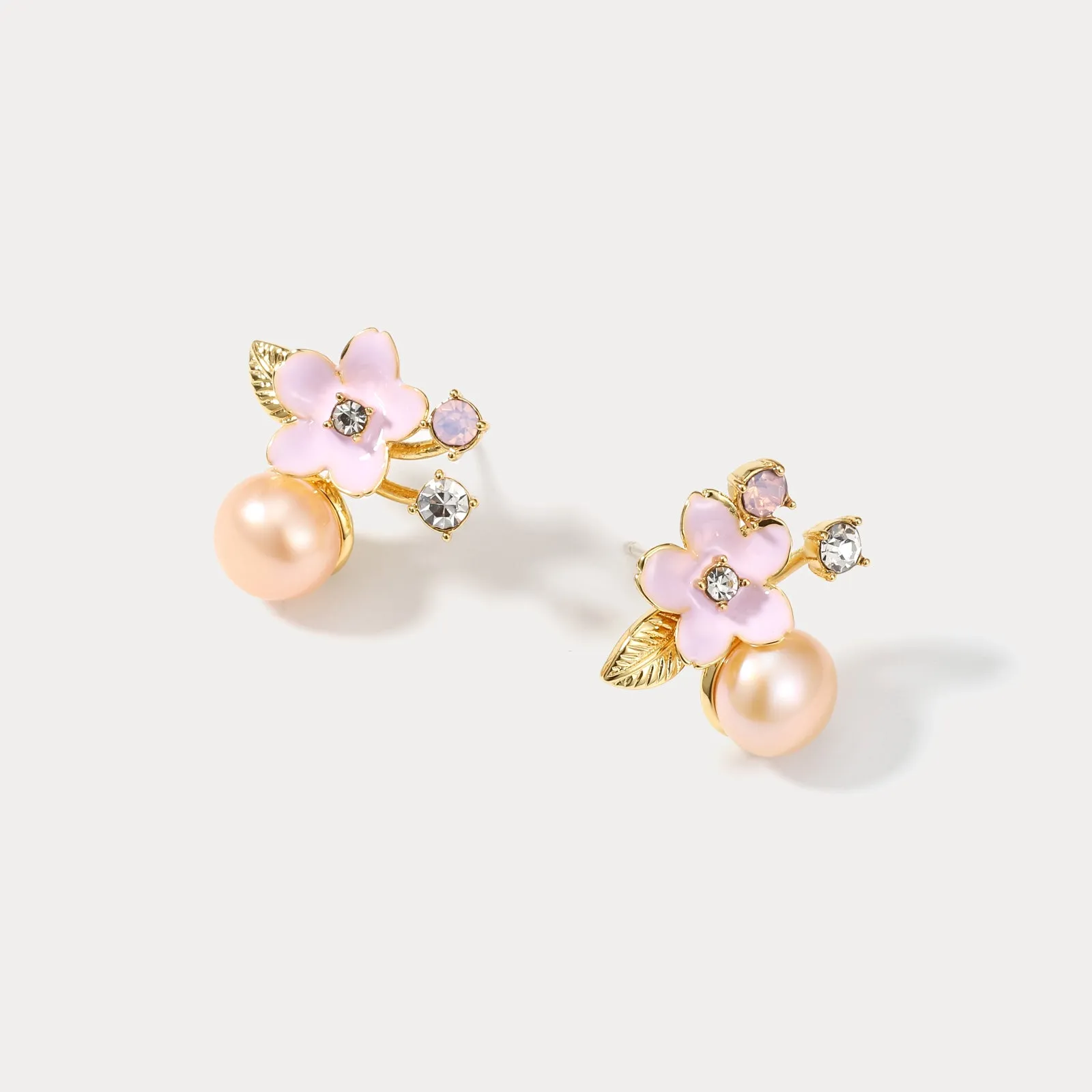 Sakura Pearl Earrings sold by Selenichast product image thumbnail 5