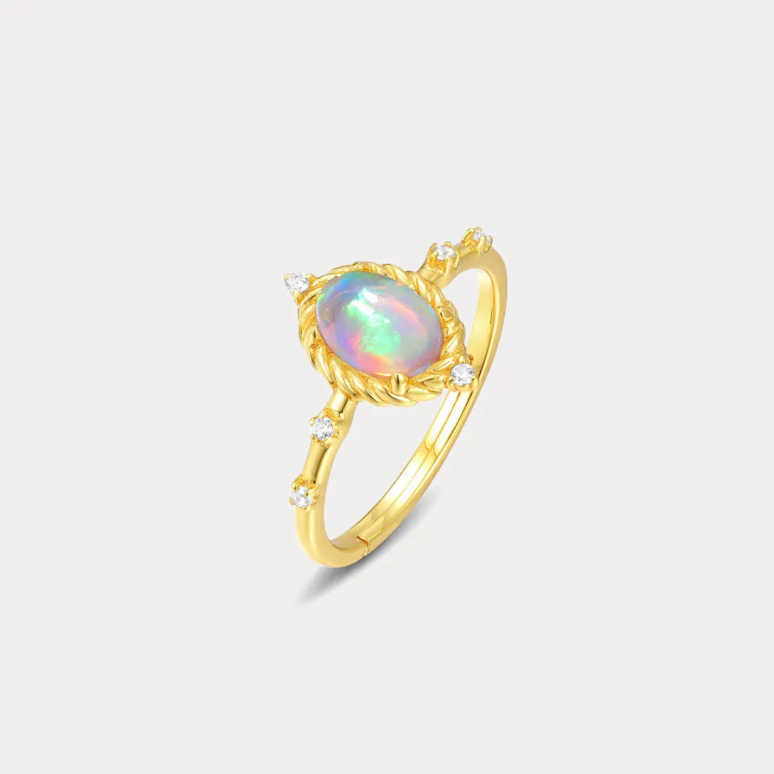 Opal Diamond Ring sold by Selenichast