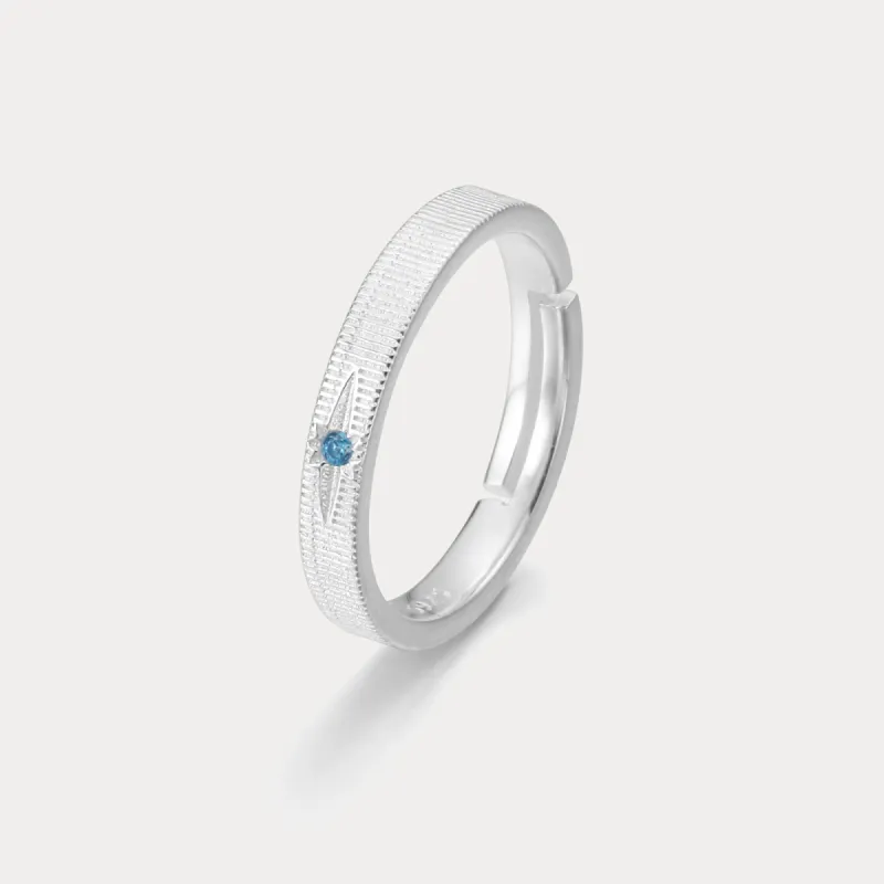 Starry Sky Blue Ring sold by Selenichast