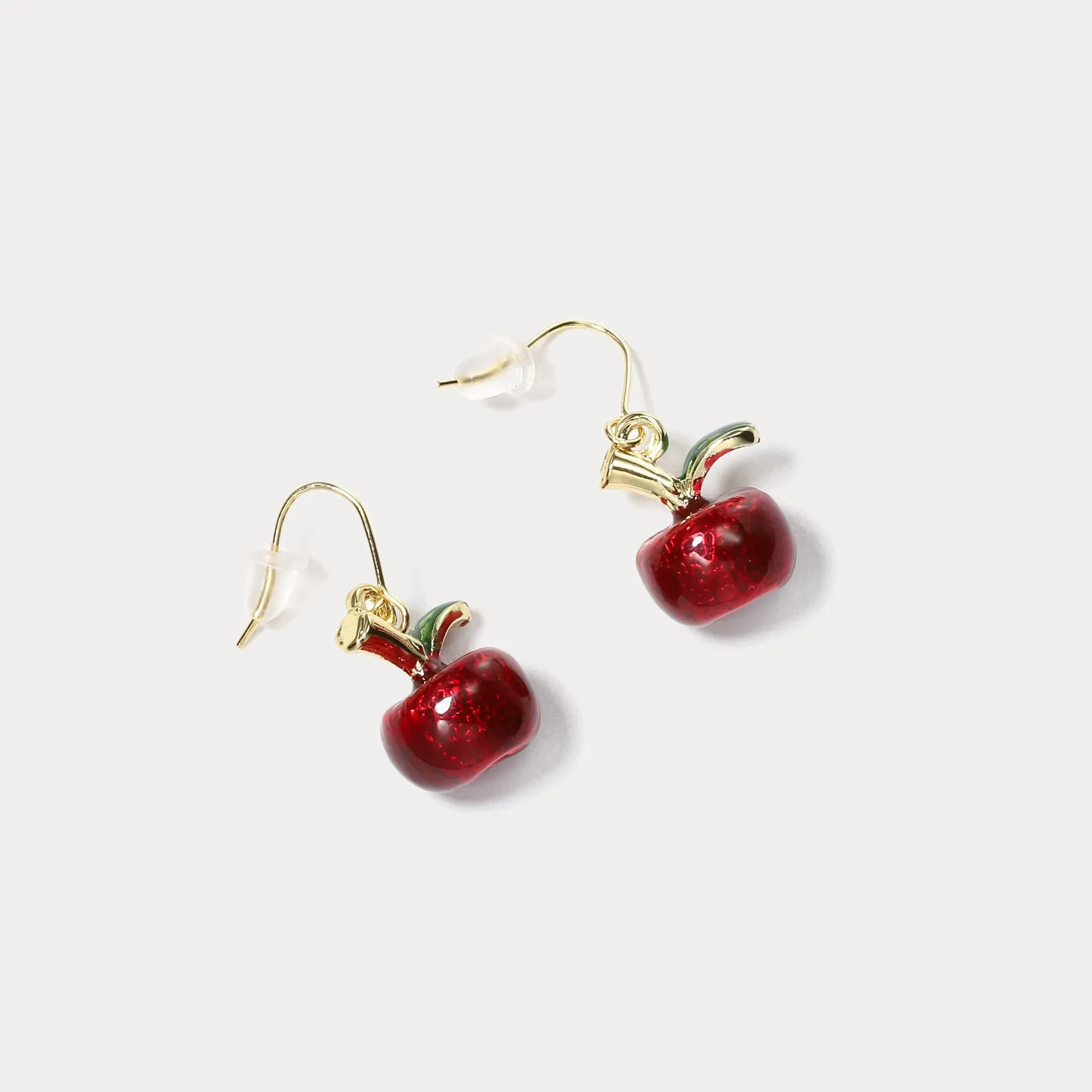 Apple Earrings sold by Selenichast product image thumbnail 5