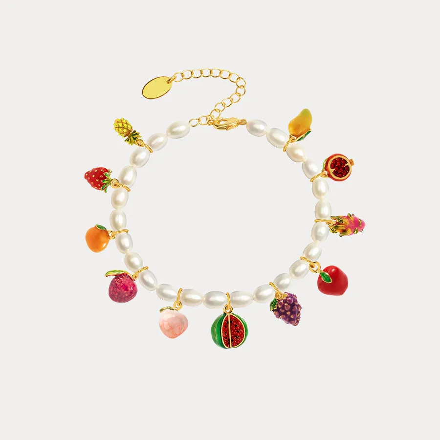 Fruit Pearl Bracelet sold by Selenichast