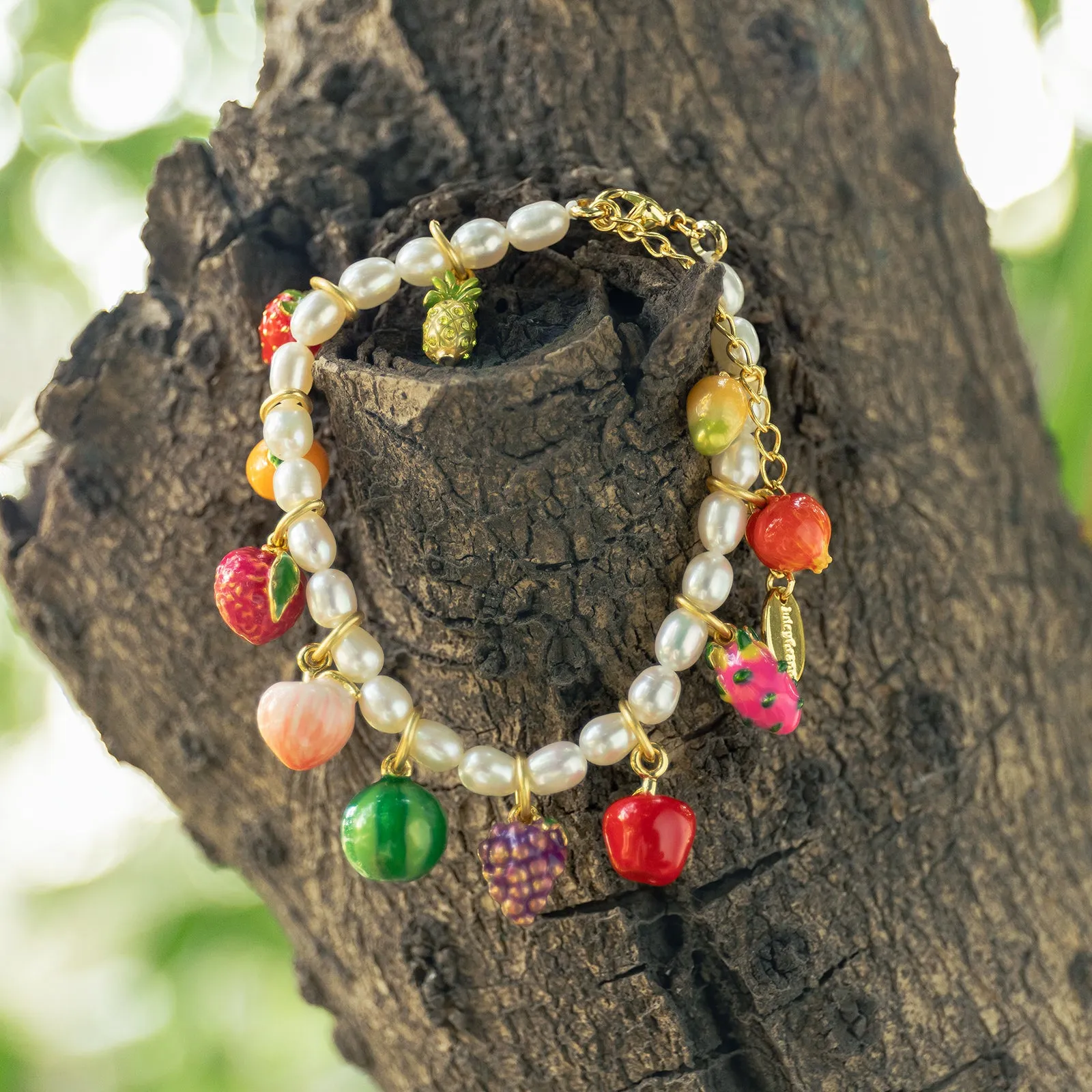 Fruit Pearl Bracelet sold by Selenichast product image thumbnail 5
