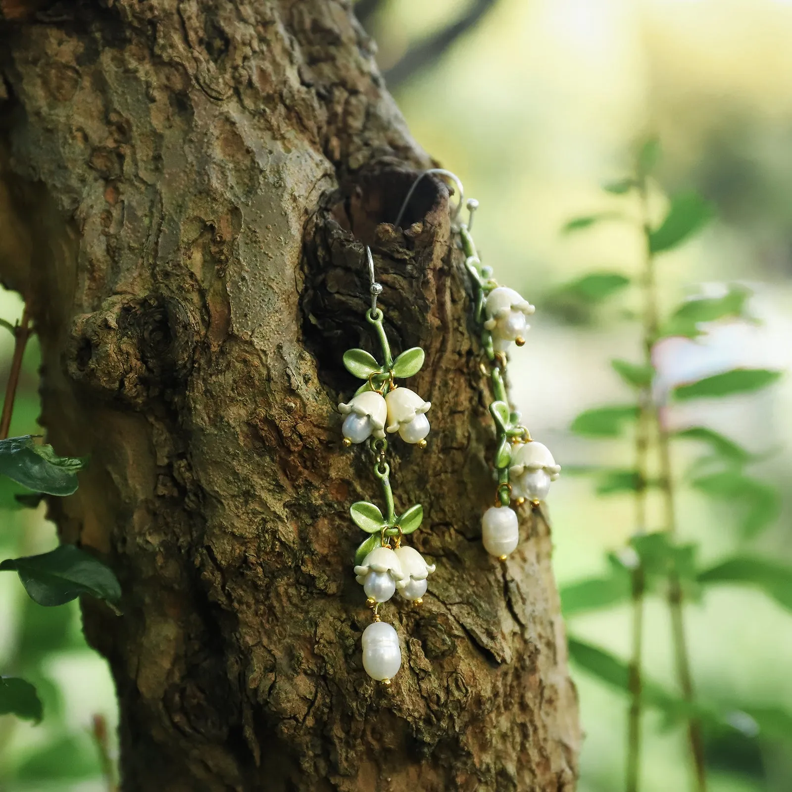 Lily Of The Valley Earrings sold by Selenichast product image thumbnail 5