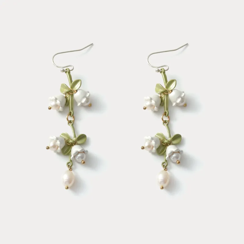 Lily Of The Valley Earrings sold by Selenichast