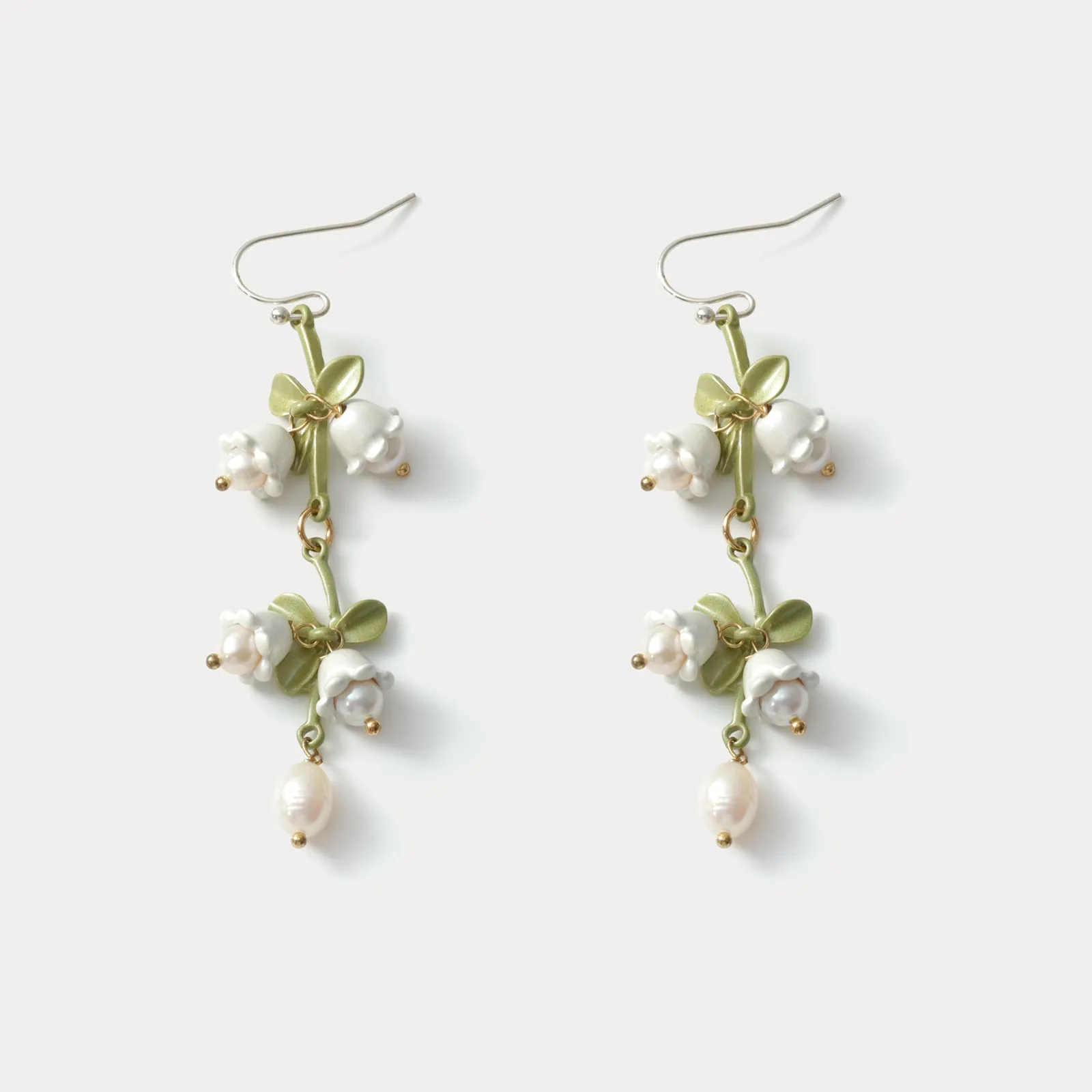 Lily Of The Valley Earrings sold by Selenichast