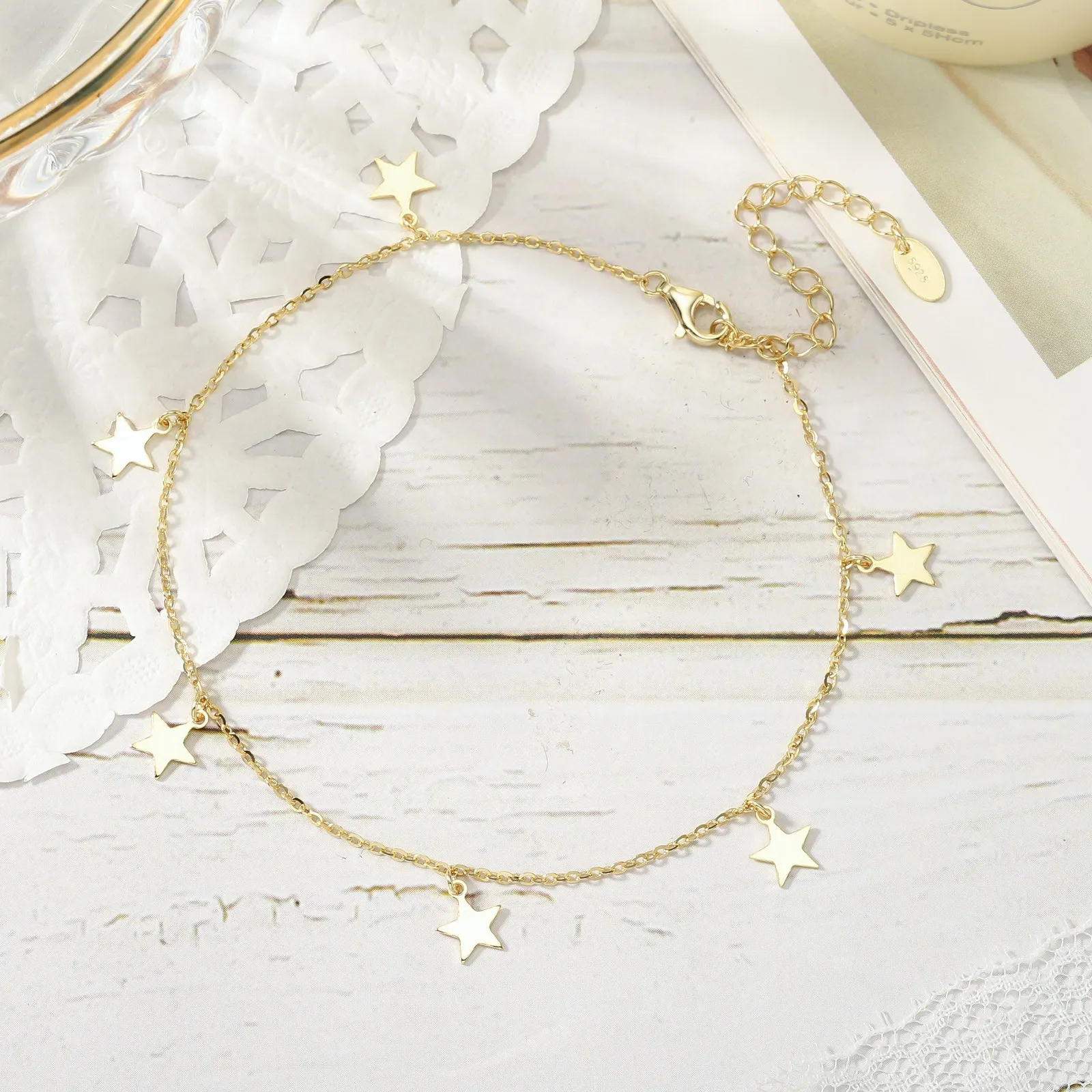 Star Anklet sold by Selenichast product image thumbnail 2