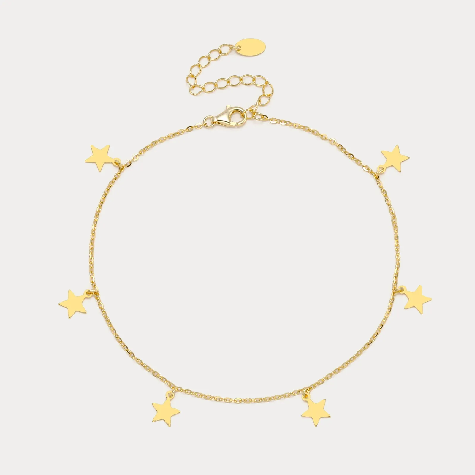Star Anklet sold by Selenichast