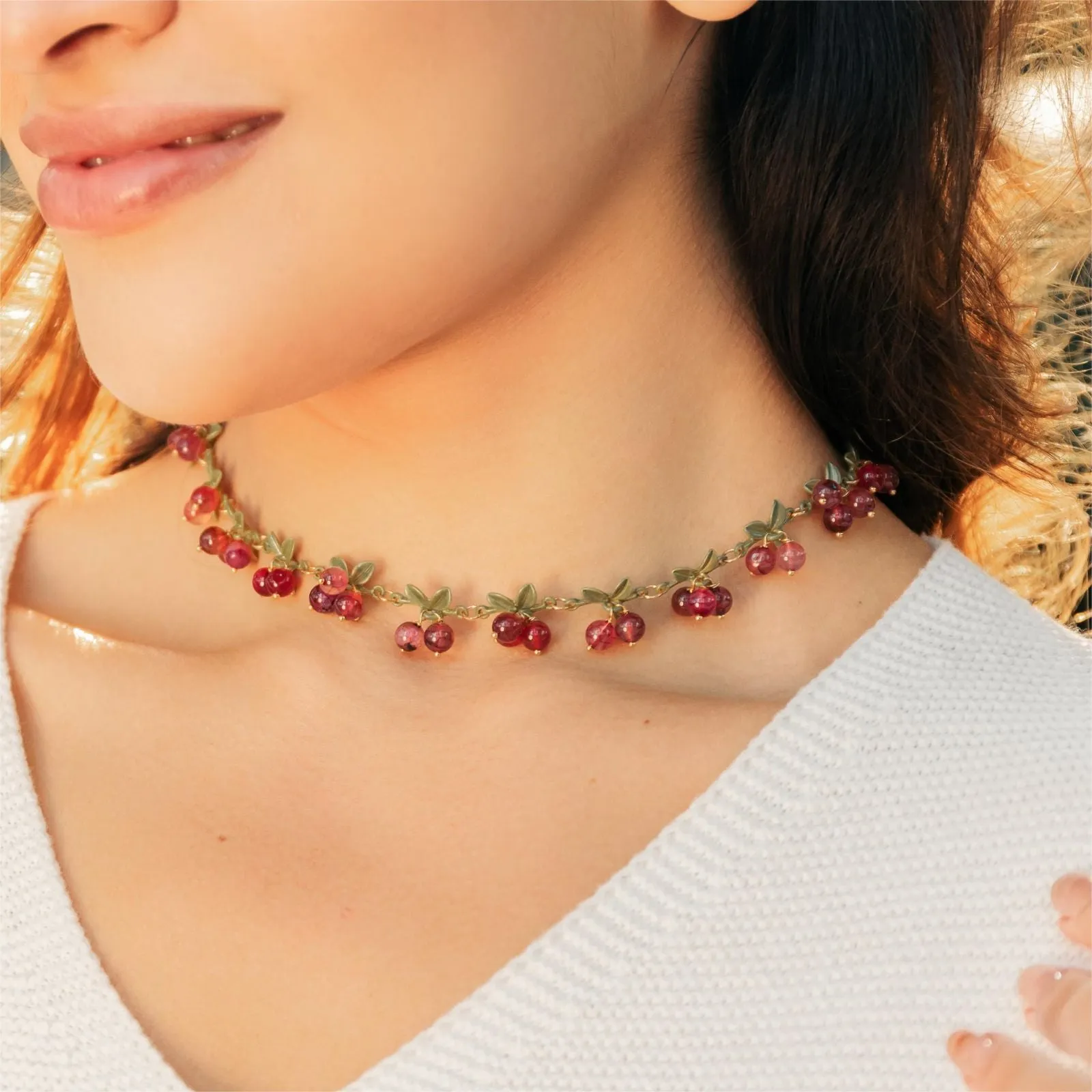 Cranberry Necklace sold by Selenichast product image thumbnail 4
