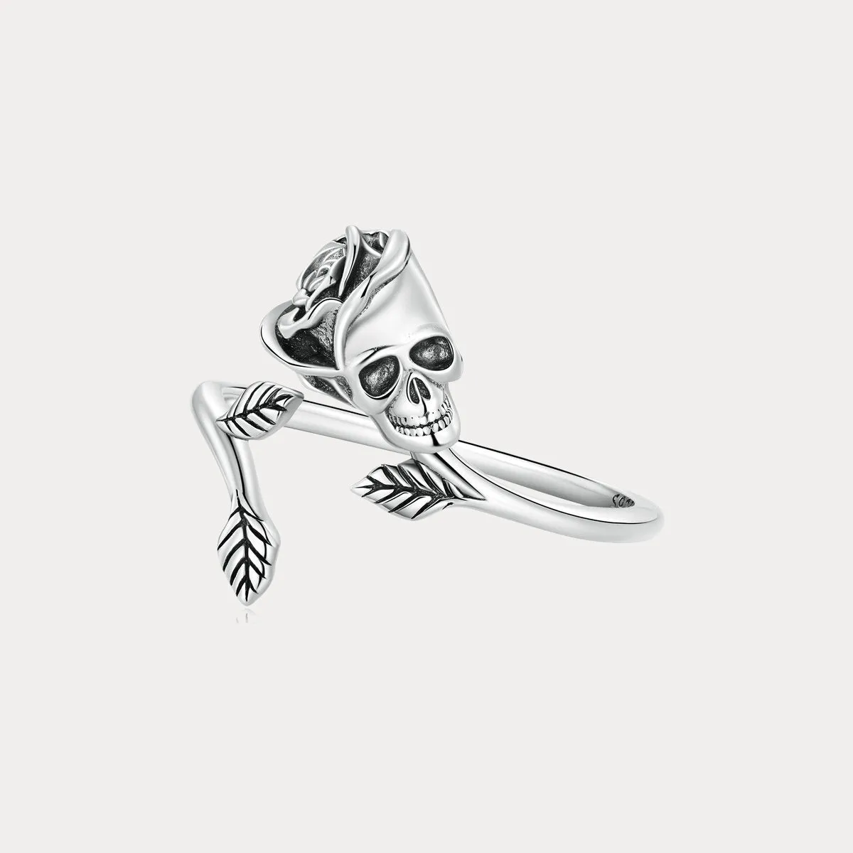 Skull Rose Ring sold by Selenichast