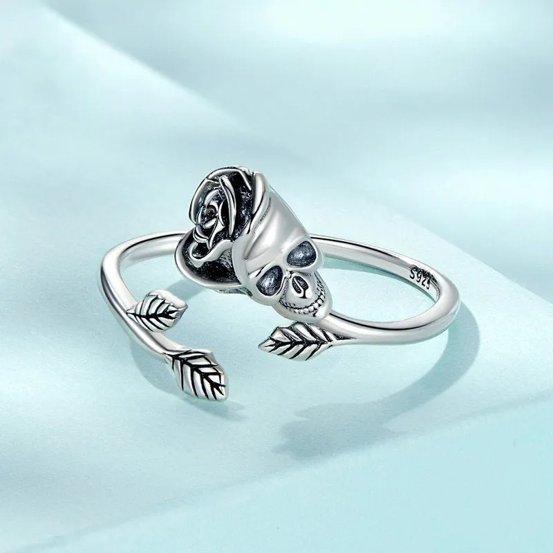 Skull Rose Ring sold by Selenichast product image thumbnail 2